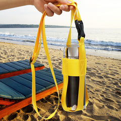Water Bottle Bag Shoulder Strap Adjustable for Outdoor Mountaineering Travel