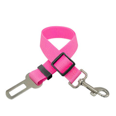 Adjustable Dog Leash Pet Safety Belts Dog Car Seat Belt Pet Traction Rope