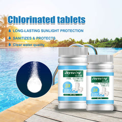 3pcs Pool Effervescent Tablets Hot Springs Massage Algae Remover
