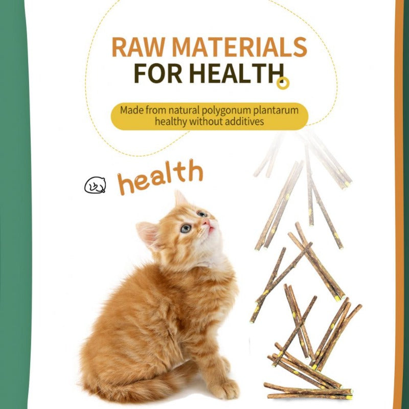 Cat Molar Stick Cleaning Teeth Natural Catnip Pet Cat Toothpaste Stick