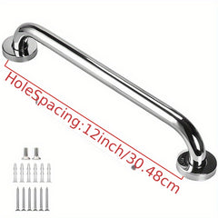 50 8 Cm Shower Grab Bar Stainless Steel Safety Hand Rail Support for Bathroom