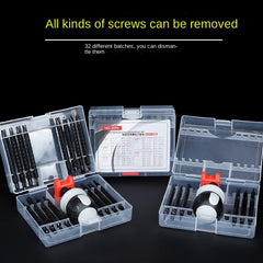 Ratchet Screwdriver Set with Slotted and Philips Heads