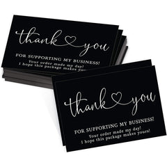 50 Thank You Cards for Commercial Decoration and Gift Wrapping