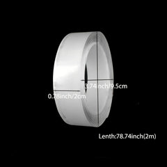 Transparent Nano Tape Washable Reusable Double Sided Tape