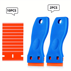 Plastic Razor Blades Scraper Tool Paint Remover 30pcs Kit 10 PCS Blades