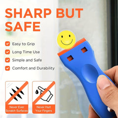 Plastic Razor Blades Scraper Tool Paint Remover 30pcs Kit 10 PCS Blades