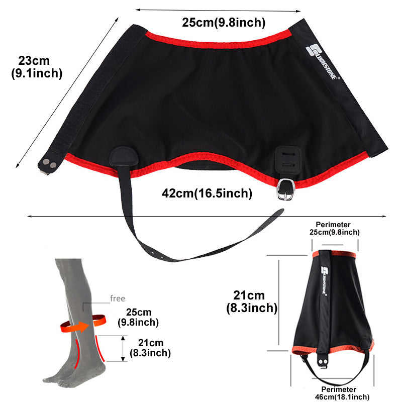 Waterproof Trail Running Gaiter Boot Legging Shoe Cover