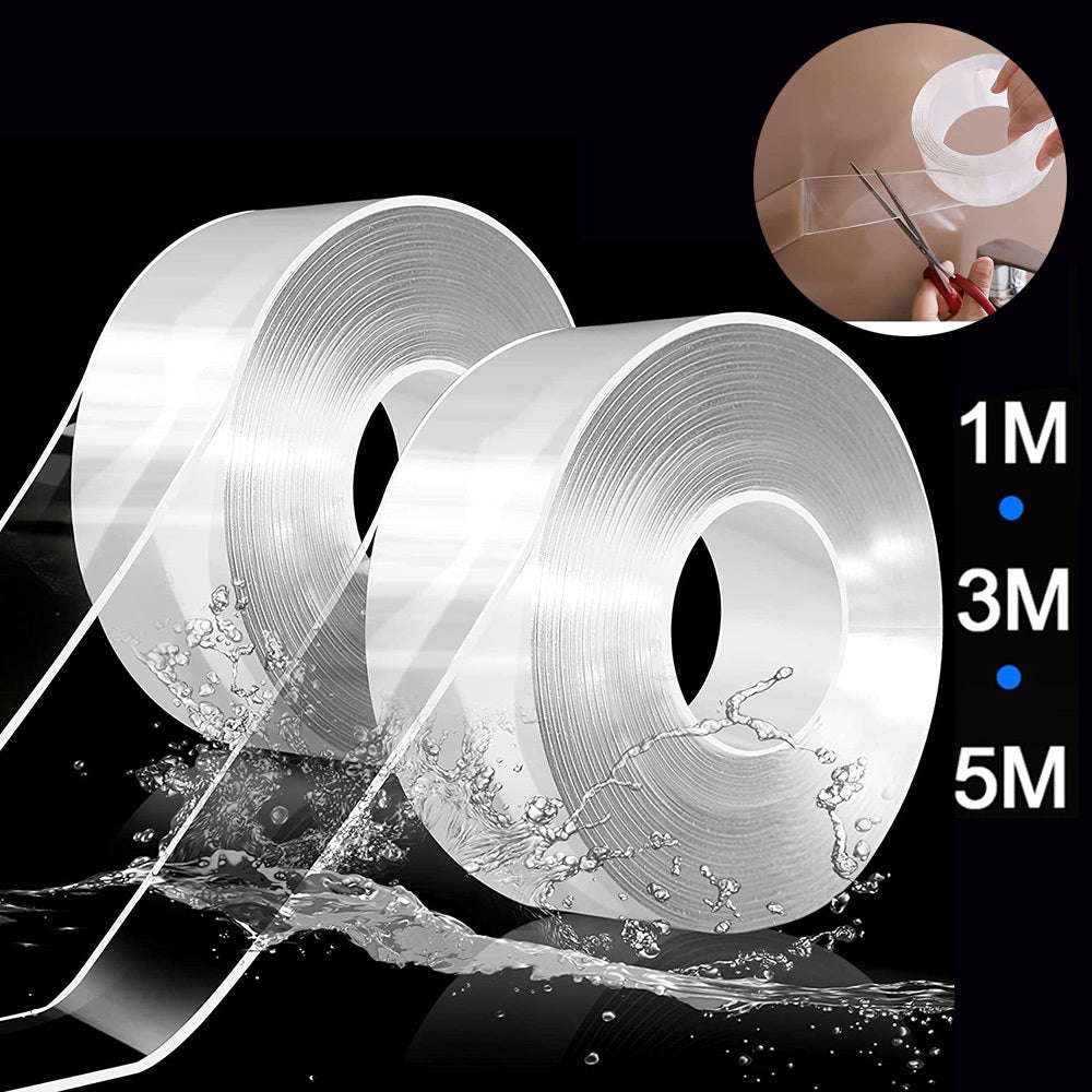 Reusable Double Sided Adhesive Nano Tape Washable