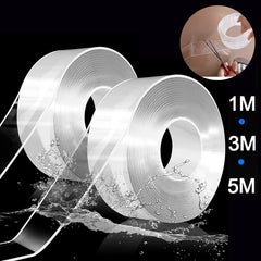 Reusable Double Sided Adhesive Nano Tape Washable