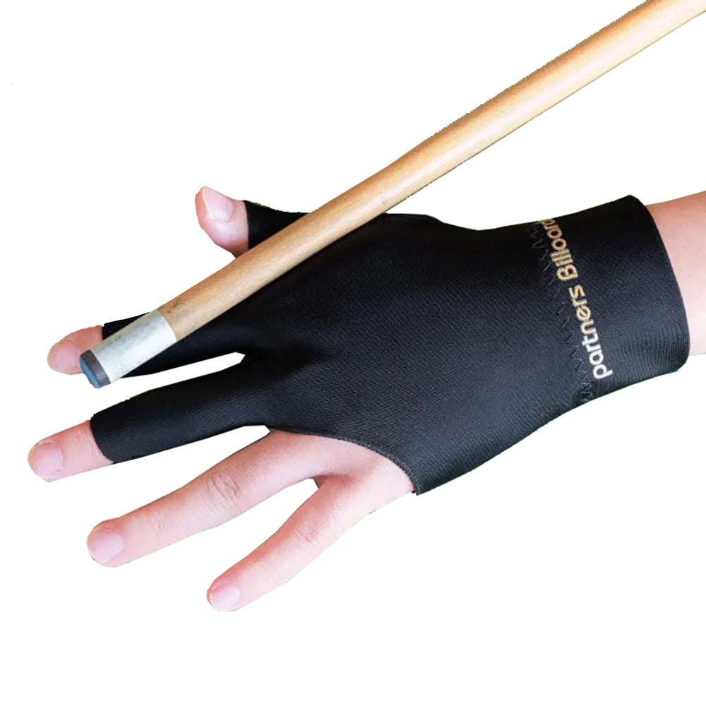 2pcs High Elastic 3 Fingers Billiard Gloves For Left Hands