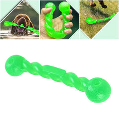 Dog Chew Twist Stick TPR Toys Tough Dog Grinding Teeth Toys