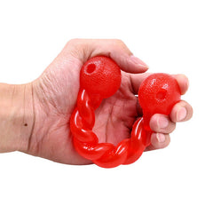 Dog Chew Twist Stick TPR Toys Tough Dog Grinding Teeth Toys