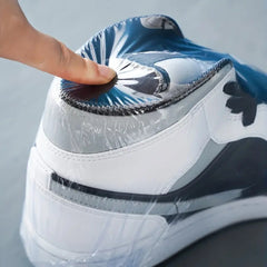50pcs Heat Shrink Film Dust Moisture Proof Shoe Book Packaging Transparent Film