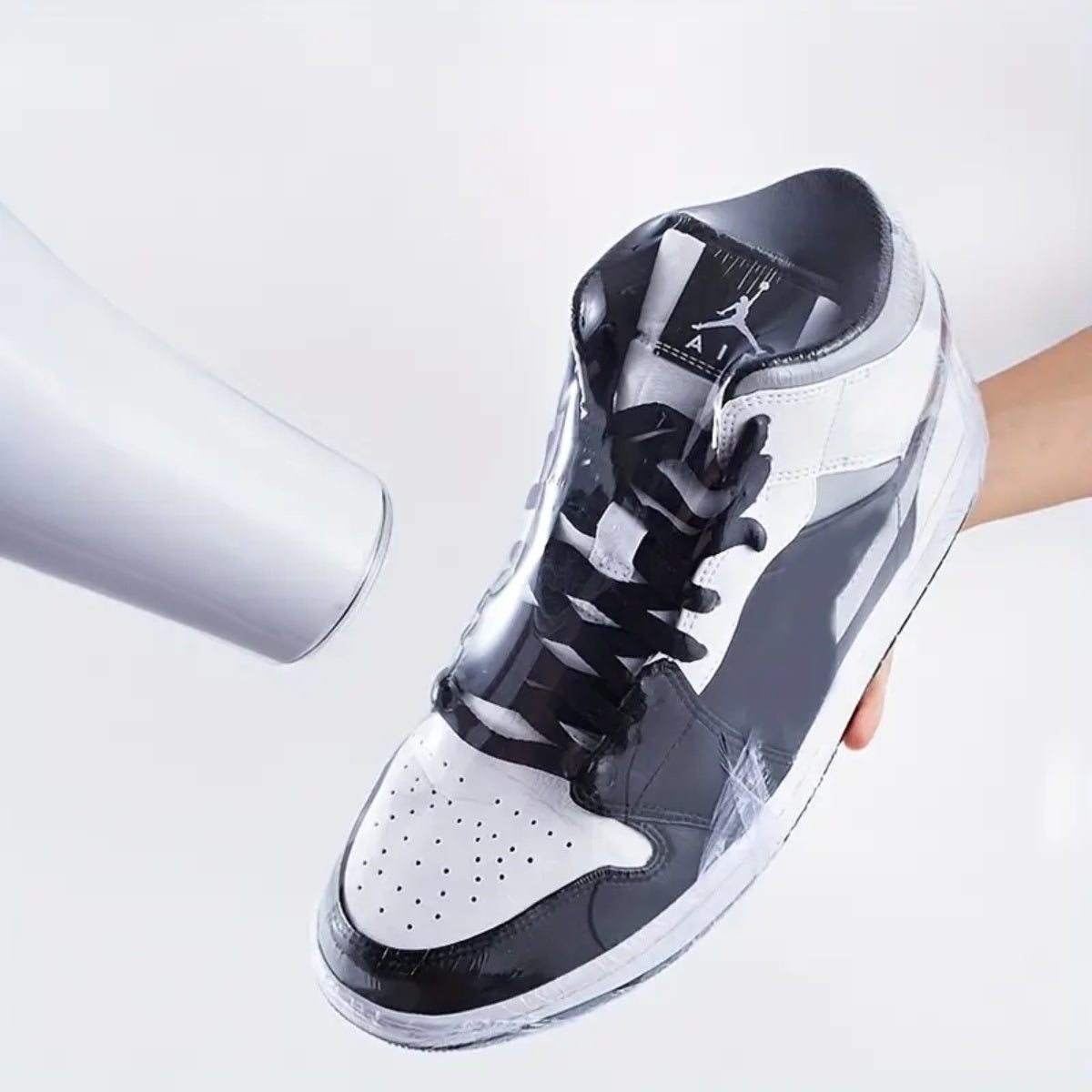 50pcs Heat Shrink Film Dust Moisture Proof Shoe Book Packaging Transparent Film