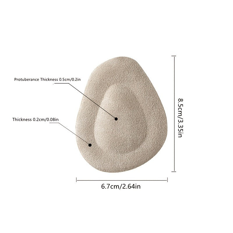 Non Slip Silicone Gel Plantar Pad Insoles for Foot Pain Relief