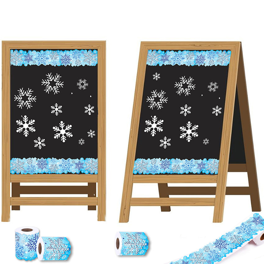 1pc 65 6Ft 19 99m Christmas Bulletin Borders Stickers Back To School Decoration