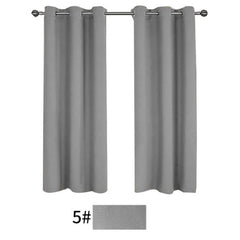 Blackout Grommet Insulated Curtains for Bedroom, Noise Reduction, 2 Panels