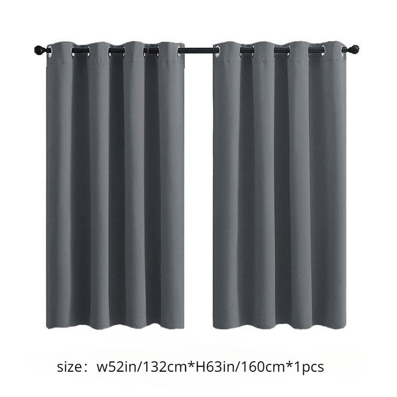 Blackout Grommet Insulated Curtains for Bedroom, Noise Reduction, 2 Panels