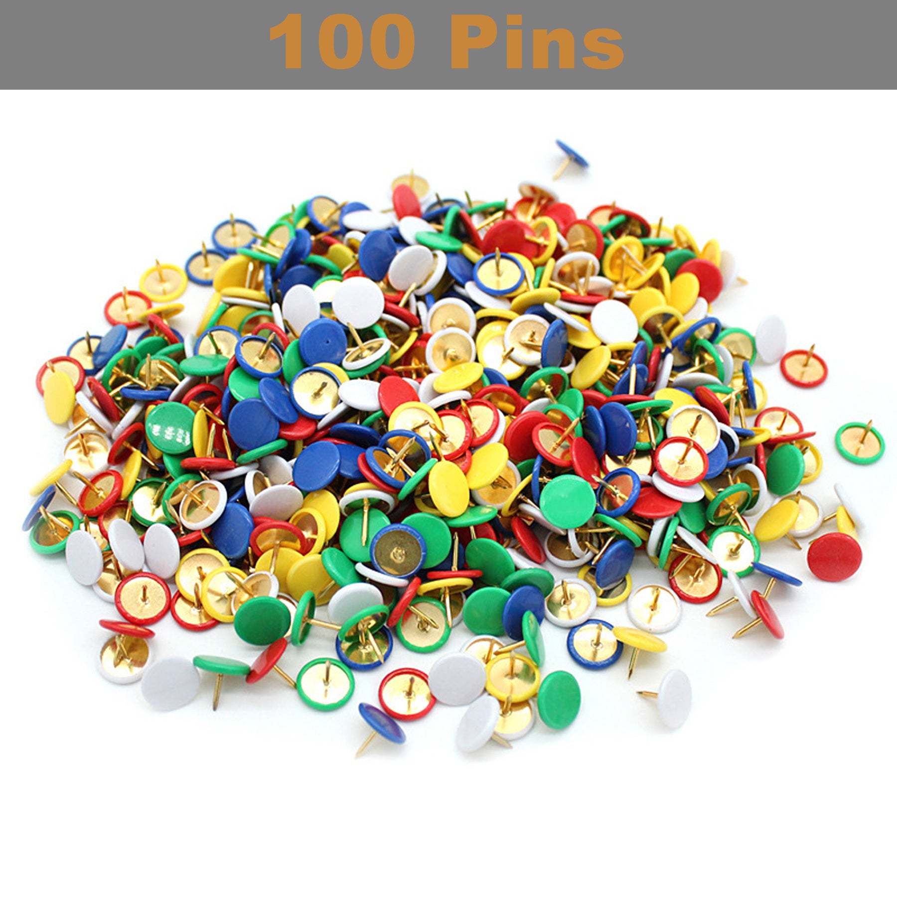 5pcs Felt Pin Board Bar with 100 Push Pins Self Adhesive Bulletin Board