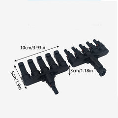 MC4 Cable Coupler 5 in 1 T Type Parallel Connection