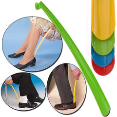 Plastic Shoehorn Hotel Household Shoe Lift No Bending Over Thickened Shoe Pump