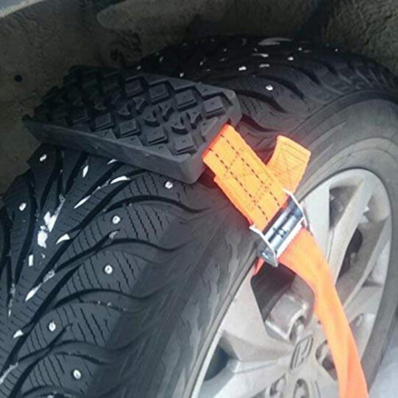 Snow Chain Strap Emergency Anti Skid Belt for Car SUV