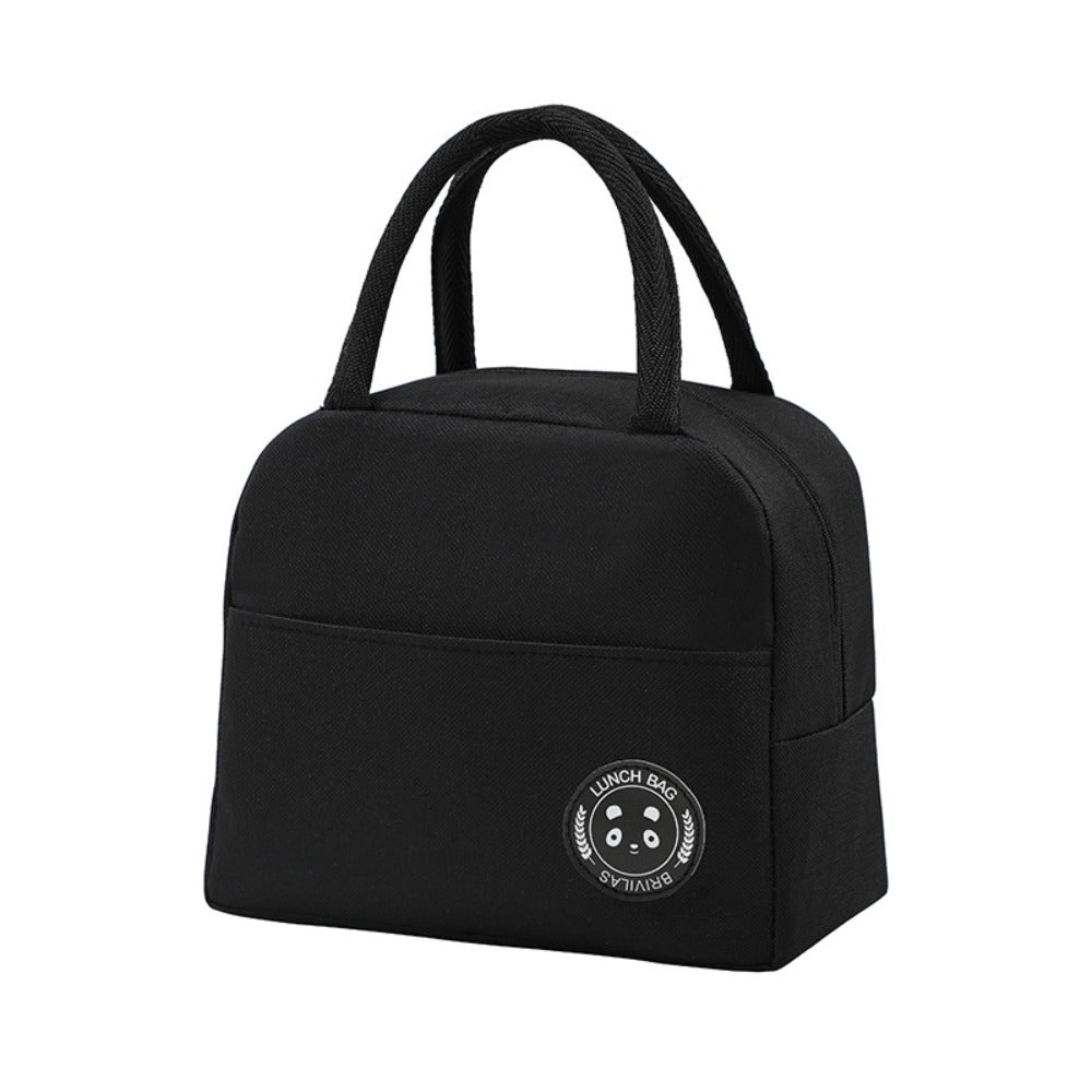 Insulated Canvas Lunch Bag Portable Food Storage Outdoor Picnic Tote