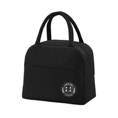 Insulated Canvas Lunch Bag Portable Food Storage Outdoor Picnic Tote