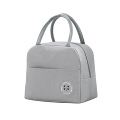 Insulated Canvas Lunch Bag Portable Food Storage Outdoor Picnic Tote