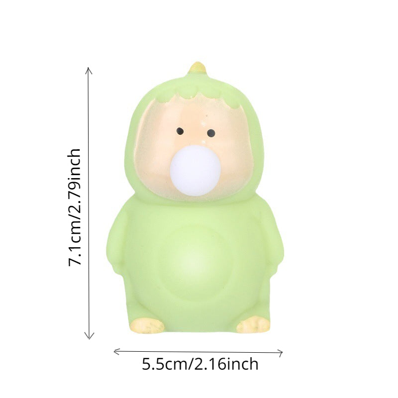 Puff Bubble Baby Dinosaur Costume Decompression Toy