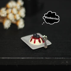 1:12 Doll House Food Toy Mini Pudding Ornaments