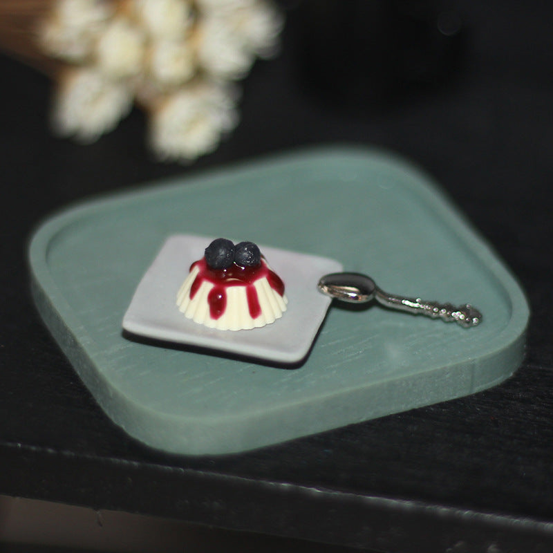 1:12 Doll House Food Toy Mini Pudding Ornaments