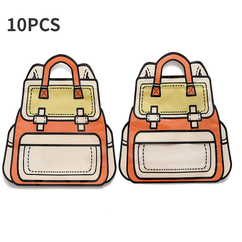 10pcs Creative Cookie Candy Bags for Party Decoration