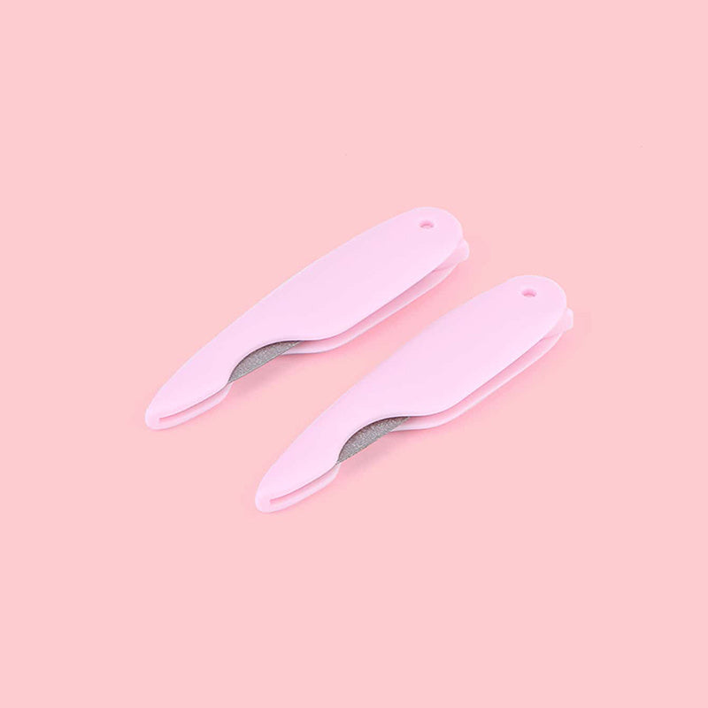Stainless Steel Folding Nail File - Double Sided Cuticle Shaping
