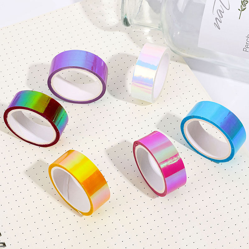 Laser Decorative Tape for Notes DIY Crafts