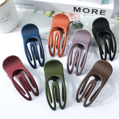 Frosted Gripper Duckbill Clip For Women's Hair