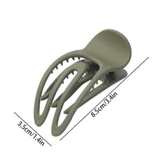 Frosted Gripper Duckbill Clip For Women's Hair