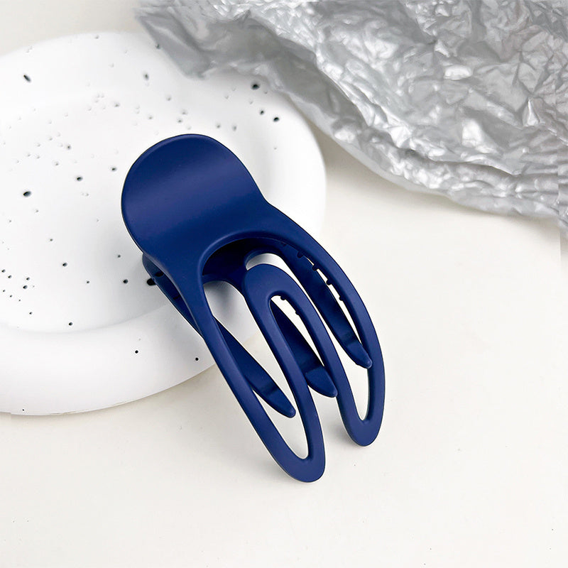 Frosted Gripper Duckbill Clip For Women's Hair