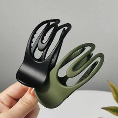 Frosted Gripper Duckbill Clip For Women's Hair