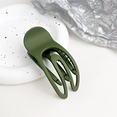 Frosted Gripper Duckbill Clip For Women's Hair