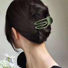 Frosted Gripper Duckbill Clip For Women's Hair