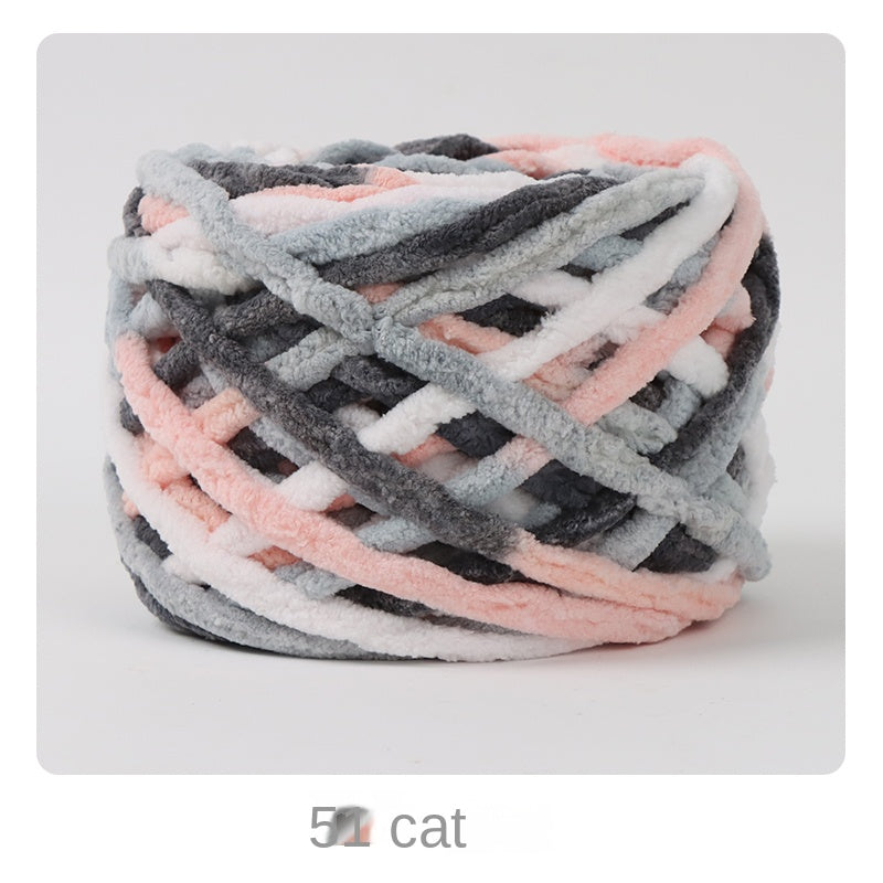 Woolen Ice Thread Large Ball Slippers 30m DIY Crochet Bag Doll Scarf 100g