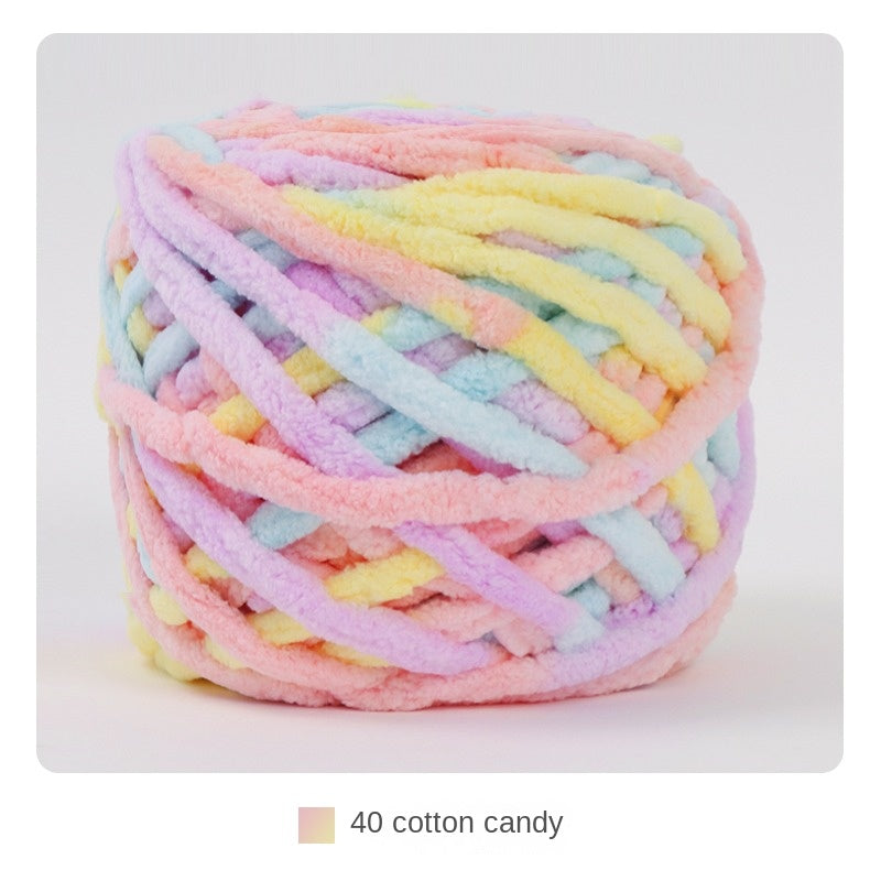 Woolen Ice Thread Large Ball Slippers 30m DIY Crochet Bag Doll Scarf 100g