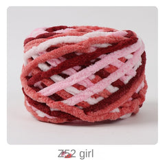 Woolen Ice Thread Large Ball Slippers 30m DIY Crochet Bag Doll Scarf 100g