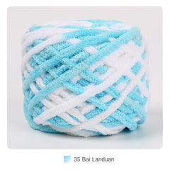Woolen Ice Thread Large Ball Slippers 30m DIY Crochet Bag Doll Scarf 100g