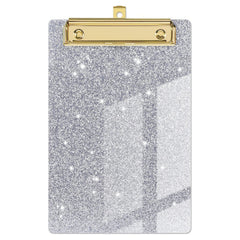 Glitter Acrylic Clipboard for Office School Use