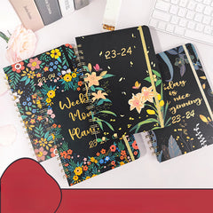 A5 Coil Notebook Weekly Planner English Book