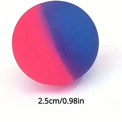 10Pcs Rainbow Bouncy Balls Party Favors & Halloween Gift
