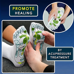Acupressure Reflexology Socks Foot Massage for Women Men