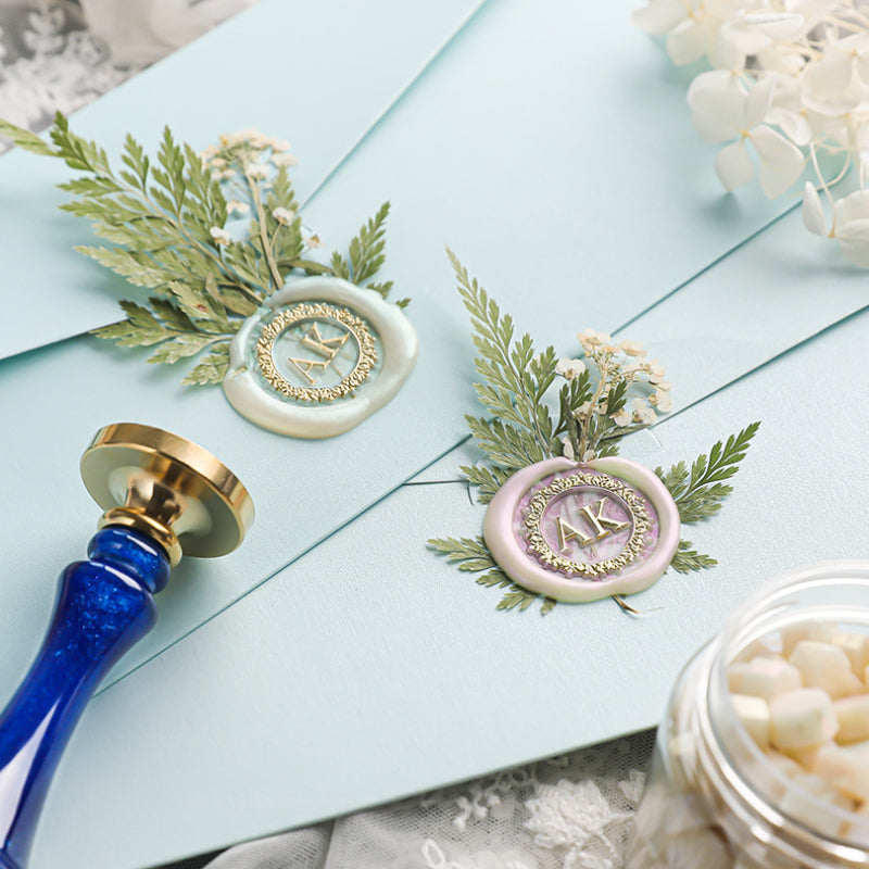 Colorful Polarized Lacquer Wax Granule Retro Seal Envelope Sealing Wax